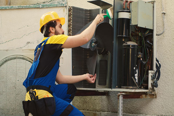 HVAC coil cleaning