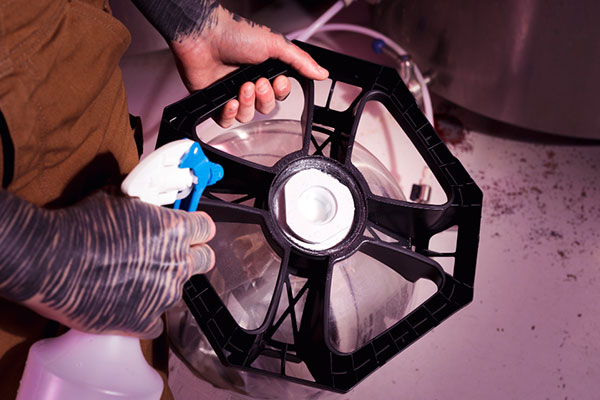 UV light installation